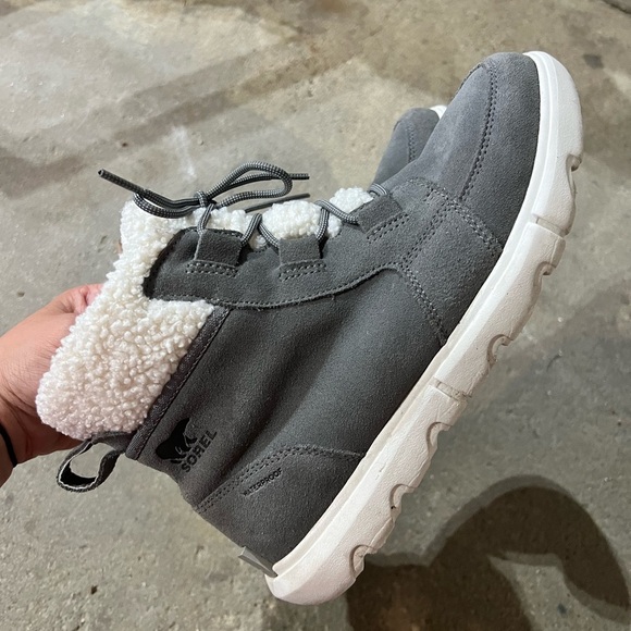 Sorel EXPLORER NEXT™ CARNIVAL WINTER BOOT Gray Winter Boots waterproof - Picture 1 of 10